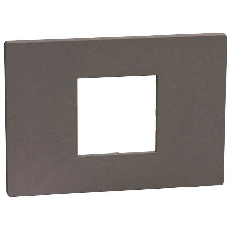 bticino Frame 2M for mounting to bracket 3M Mocha - bticino Light Now YA4819GM