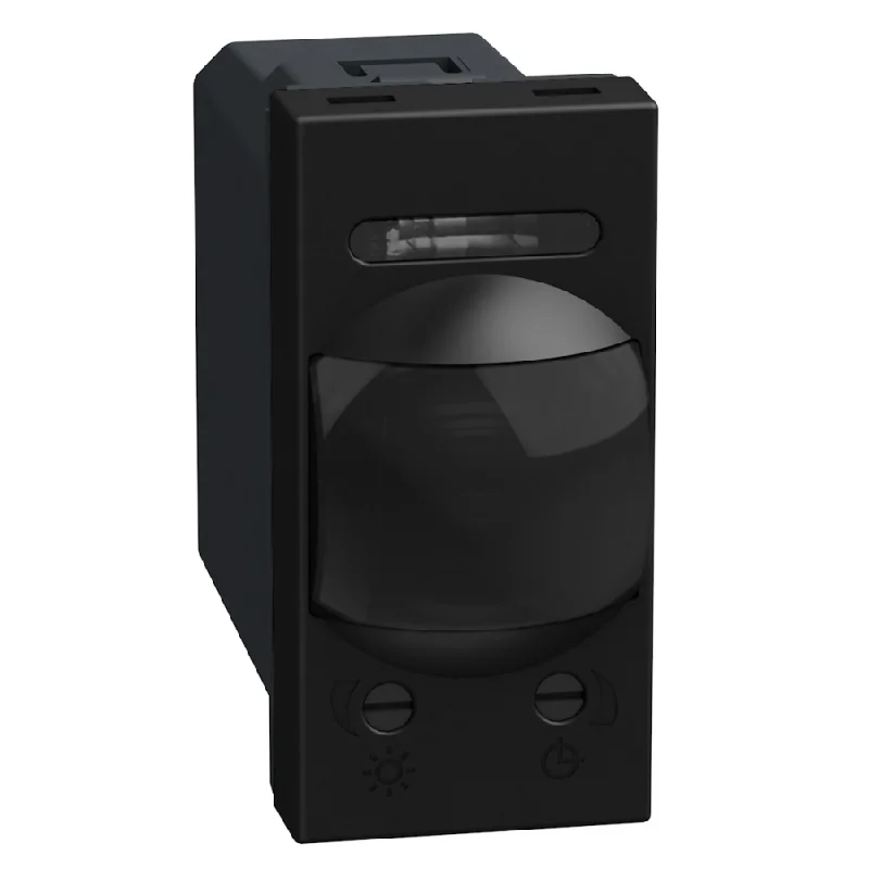 Aвтоматичен ключ с PIR датчик 105° обхват 6m h=1.2m/ LED до 50W неутрала 1M Графит - bticino Light Now YD4431
