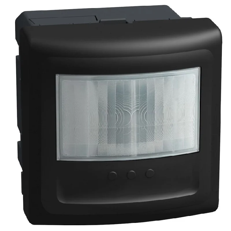 bticino Automatic switch ON-AUTO-OFF with PIR sensor 170° range 8m h=1.2m/ LED up to 100W without neutral 2M Graphite - bticino Light Now YD4432SN