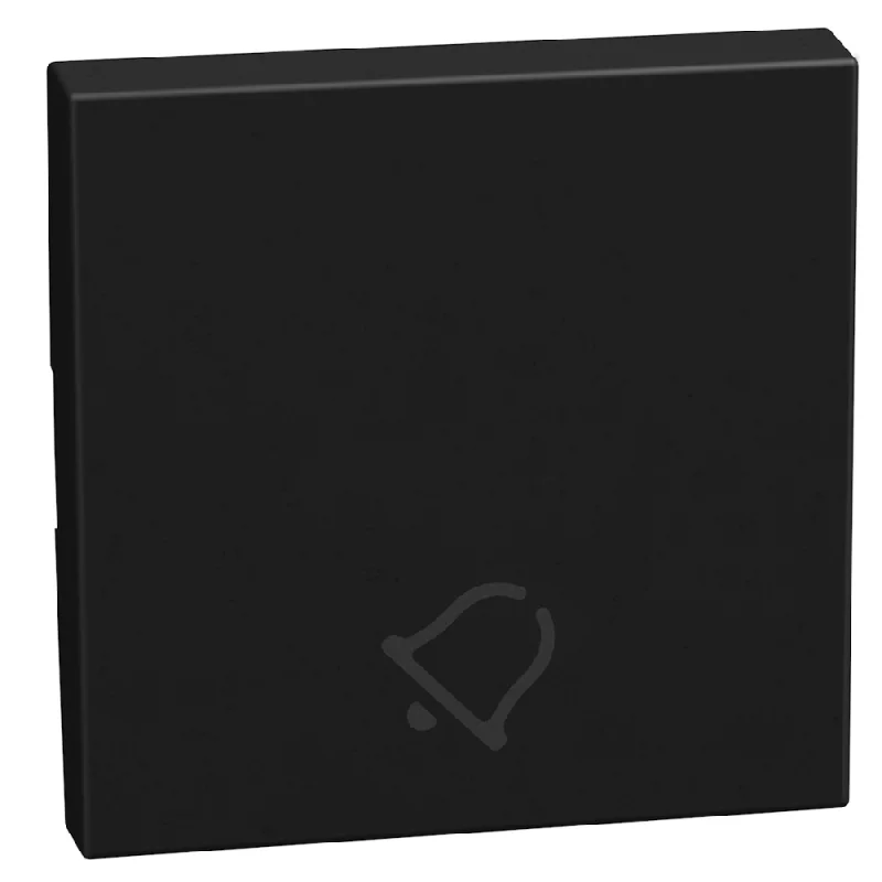 Лицев панел символ звънец 2M Графит - bticino Light Now YD4915DM2