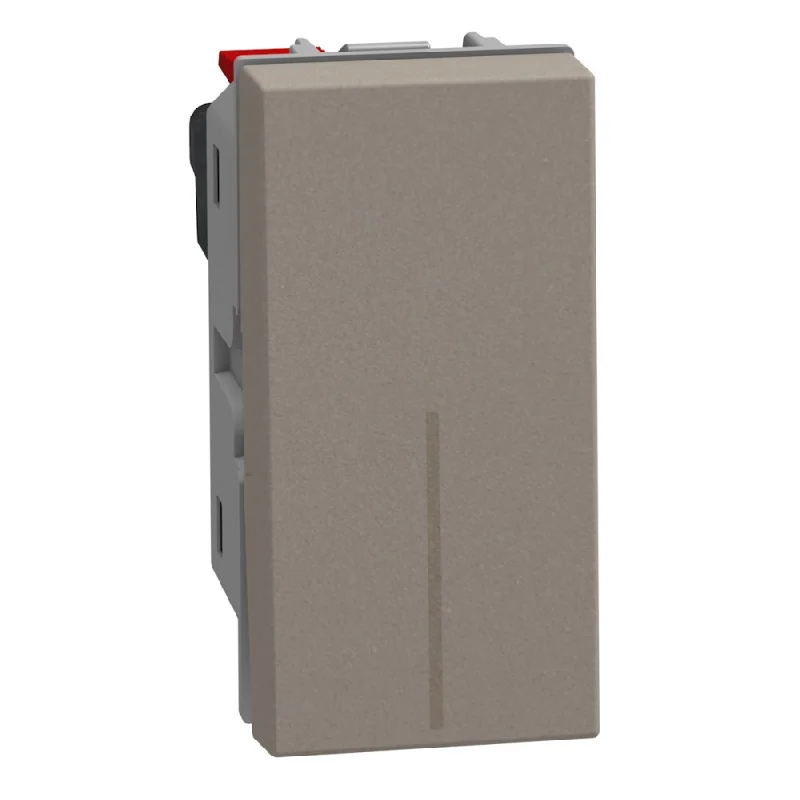 bticino Push button 1M 10A Stone - bticino Light Now YG4005A