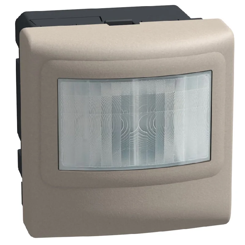 Aвтоматичен ключ с PIR датчик 170° обхват 8m h=1.2m/ LED до 500W неутрала 2M Камък - bticino Light Now YG4430N