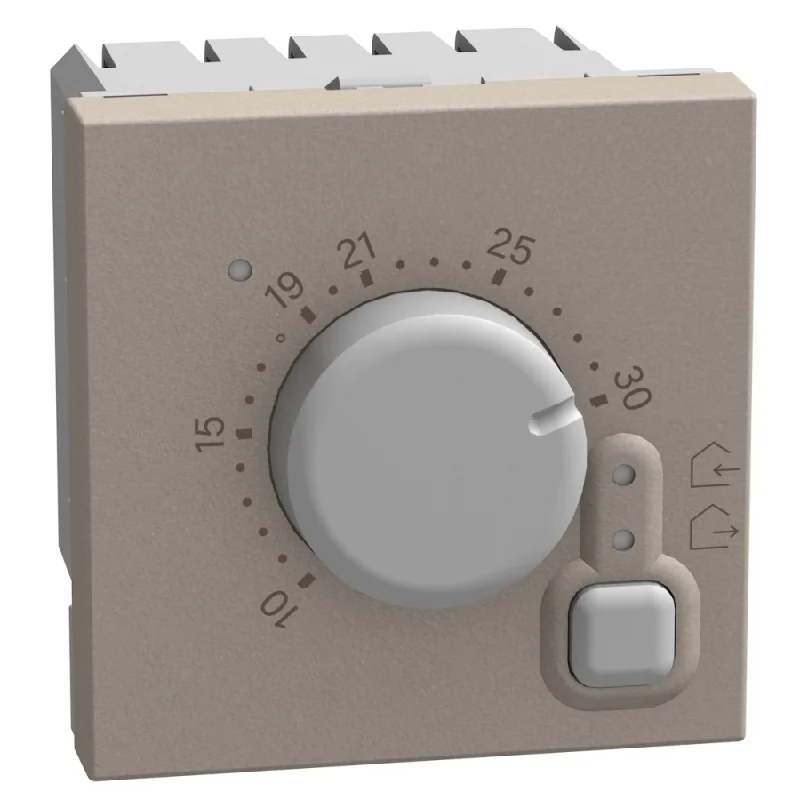bticino Thermostat 10-30°C 2A 230V 2M Stone - bticino Light Now YG4441