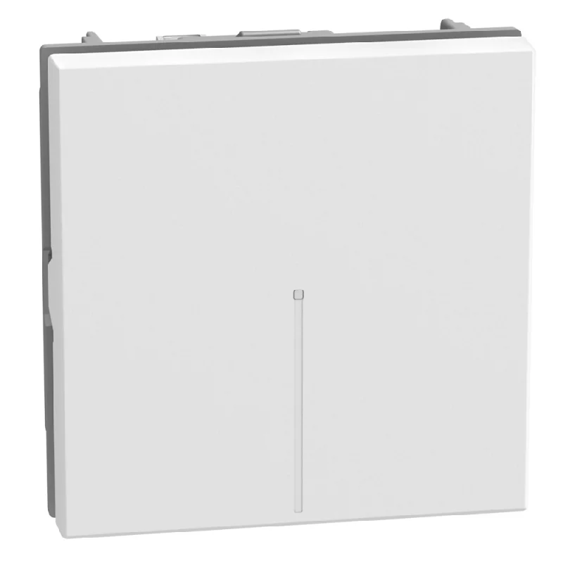 bticino Еднополюсен ключ аксиален 2M 10А Бял - bticino Light Now YW4051M2A