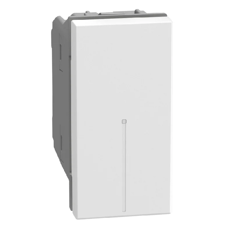 bticino Кръстат ключ аксиален 1M 10А Бял - bticino Light Now YW4054