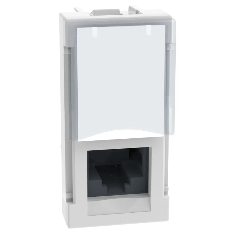 Розетка RJ45 UTP cat.6 1M Бял - bticino Light Now YW4279C6