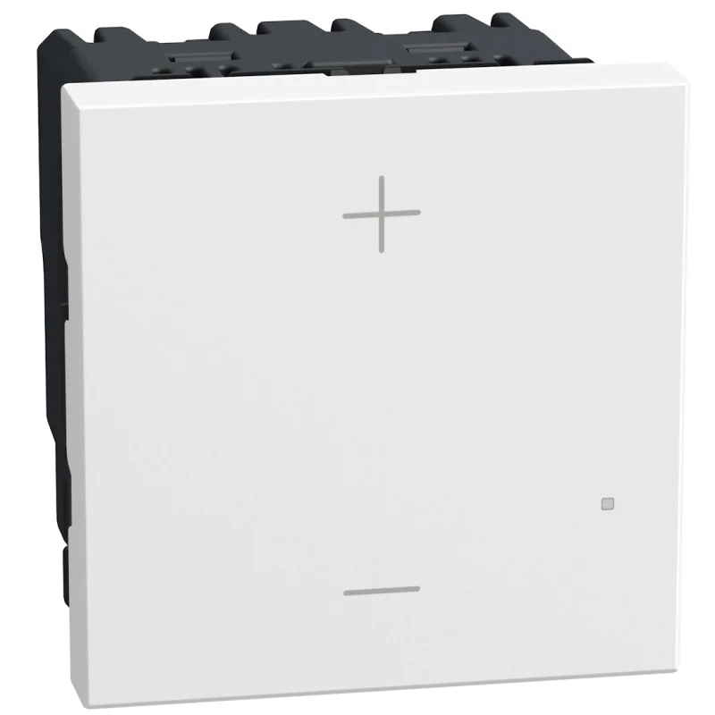 Dimmer push-button for all loads 5-150W LED 5-150W 2M White - bticino Light Now YW4419M2
