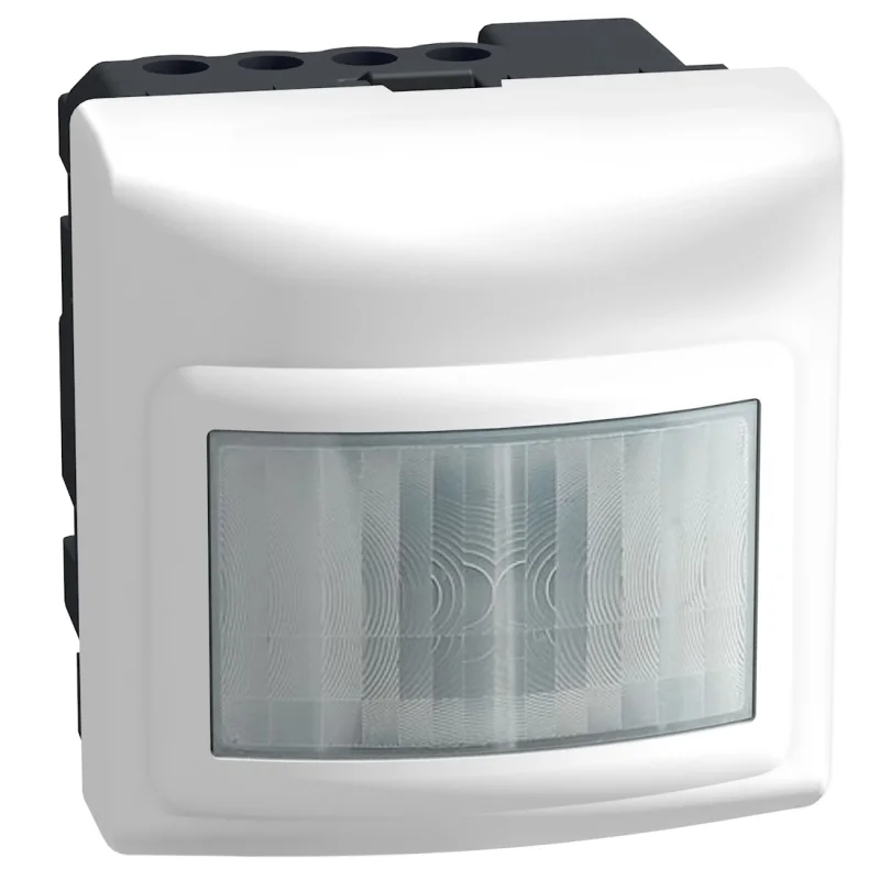 bticino Aвтоматичен ключ с PIR датчик 170° обхват 8m h=1.2m/ LED до 100W без неутрала 2M Бял - bticino Light Now YW4432N