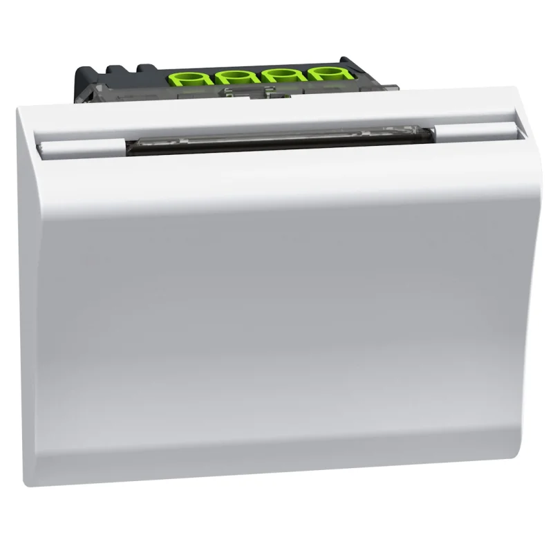 bticino Energy saver with RFID reader cards 2M White - bticino Light Now YW4548M2