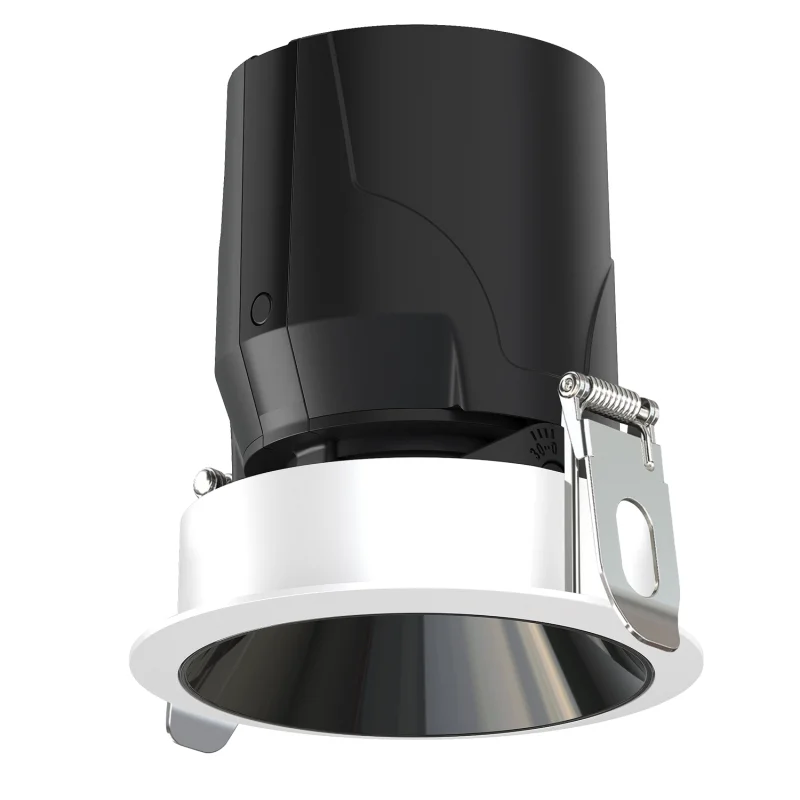 Луни за вграждане ACA AI Lulu 4DL196D04 – LED луна за вграждане в черен, 7W, RGBW, 24°