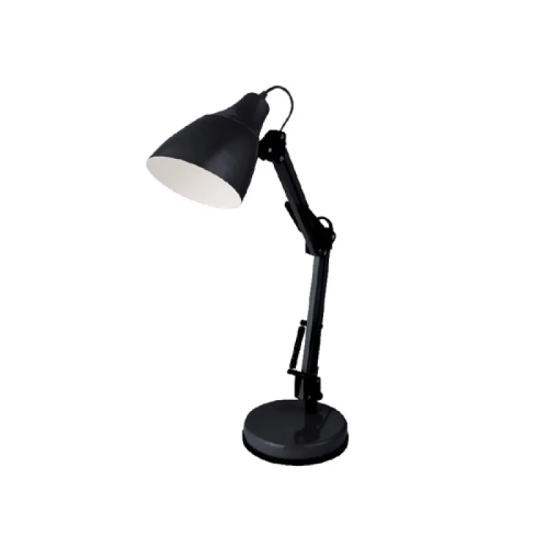 Настолни лампи Kingston 2918BK – ACA Lighting настолна лампа в черен, 1X40W