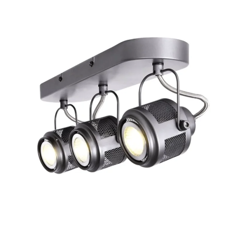 Спотове Krypton AR2093W43G – ACA Lighting спот в сив, 3X35W