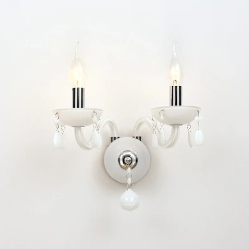 Wall Lights Tulia BLK82042WWC – ACA Lighting wall light in chrome, 2X40W