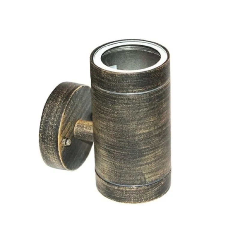 Outdoor Wall Lights ACA Lighting HI7032AR – facade wall light in antique brown, 1X35W, IP54