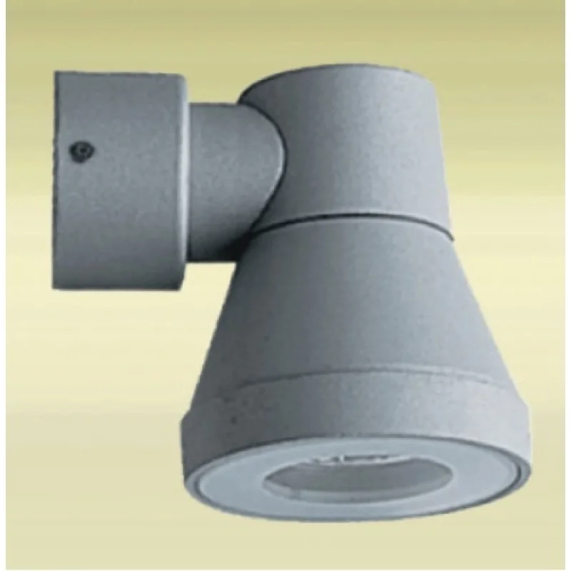 Outdoor Wall Lights ACA Lighting HI7361 – facade wall light in grey, 1X35W, IP54