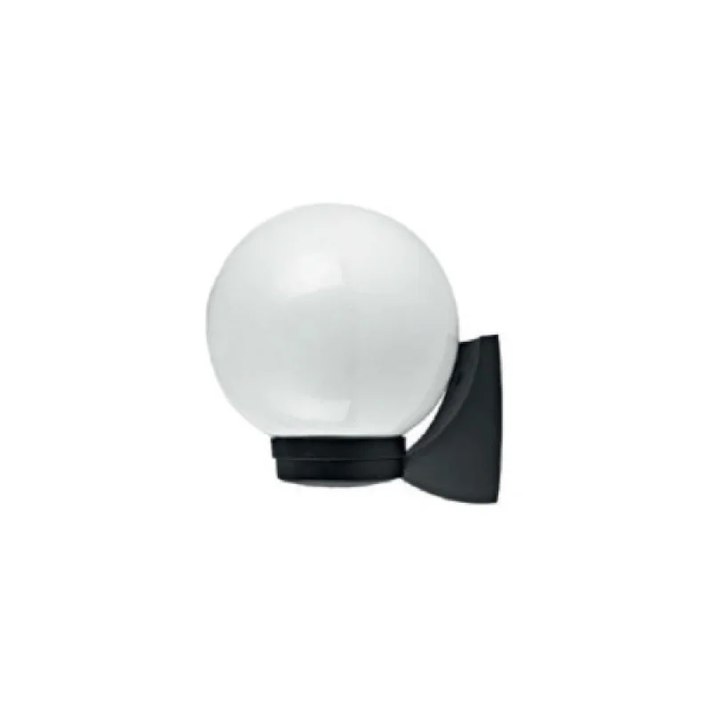 Outdoor Wall Lights Garden PLGM1B – ACA Lighting facade wall light in black, 1X40W, IP44