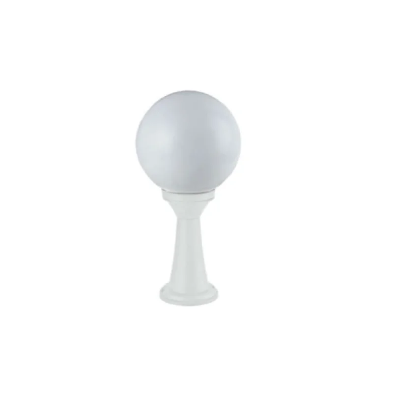 Bollard Lights Garden PLGM3W – ACA Lighting garden bollard in white, 1X40W, IP44