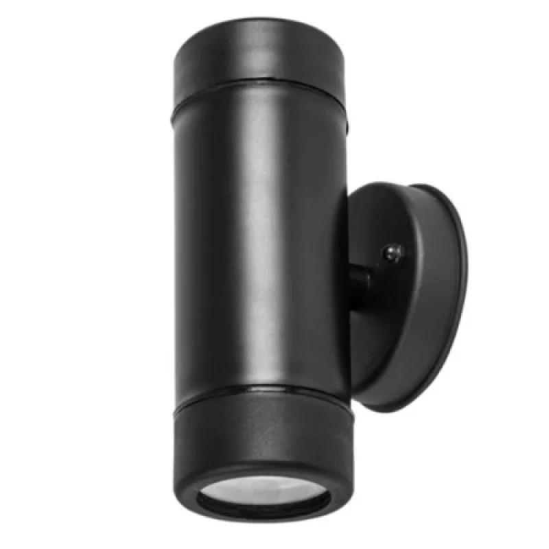 Outdoor SL7031B – ACA Lighting фасаден аплик в черен, 2X5W, IP44