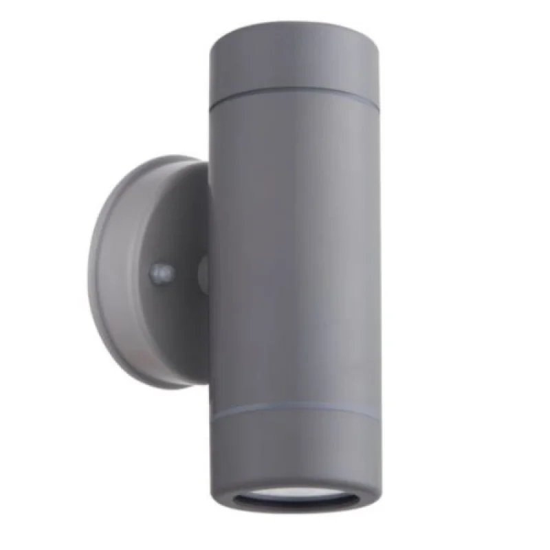 Външно стенно осветление Outdoor SL7031G – ACA Lighting фасаден аплик в сив, 2X5W, IP44