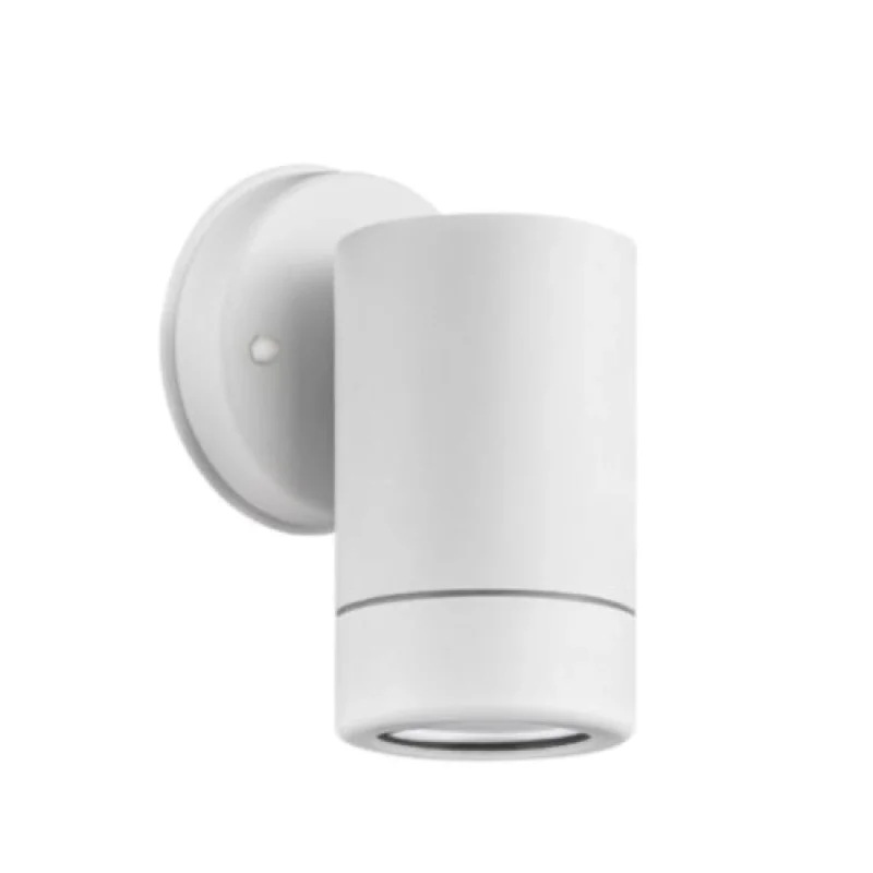 Outdoor Wall Lights Outdoor SL7032W – ACA Lighting facade wall light in white matt, 1X5W, IP44
