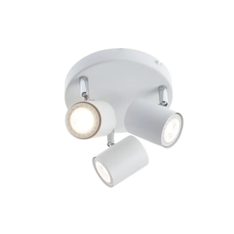 Spotlights Orfeas SUH1893PW – ACA Lighting spotlight in white, 3x50W