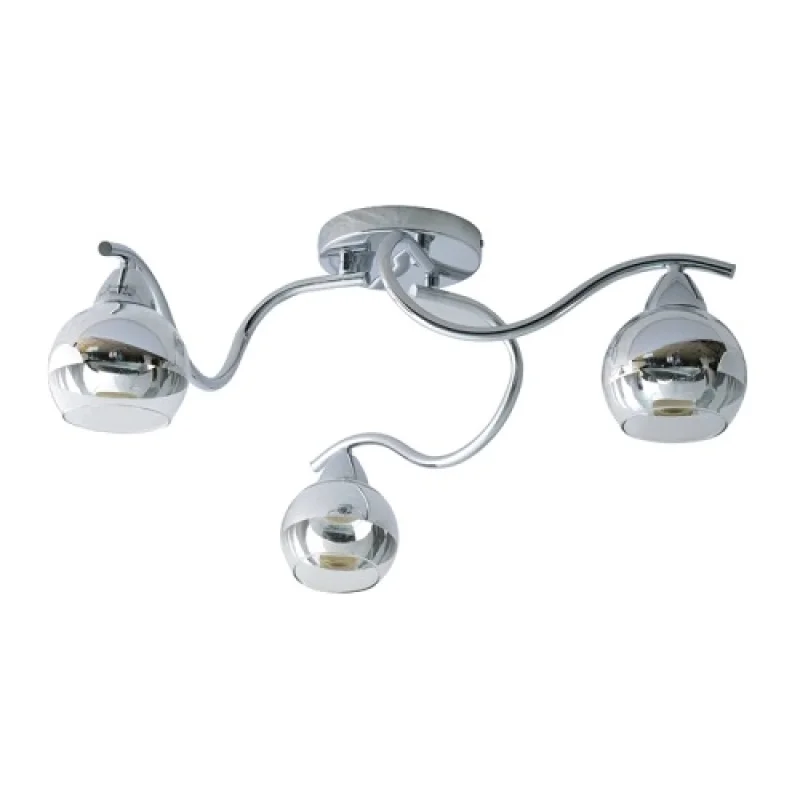 Плафони Alien TNK81444CR3H – ACA Lighting плафон в хром, 3X60W