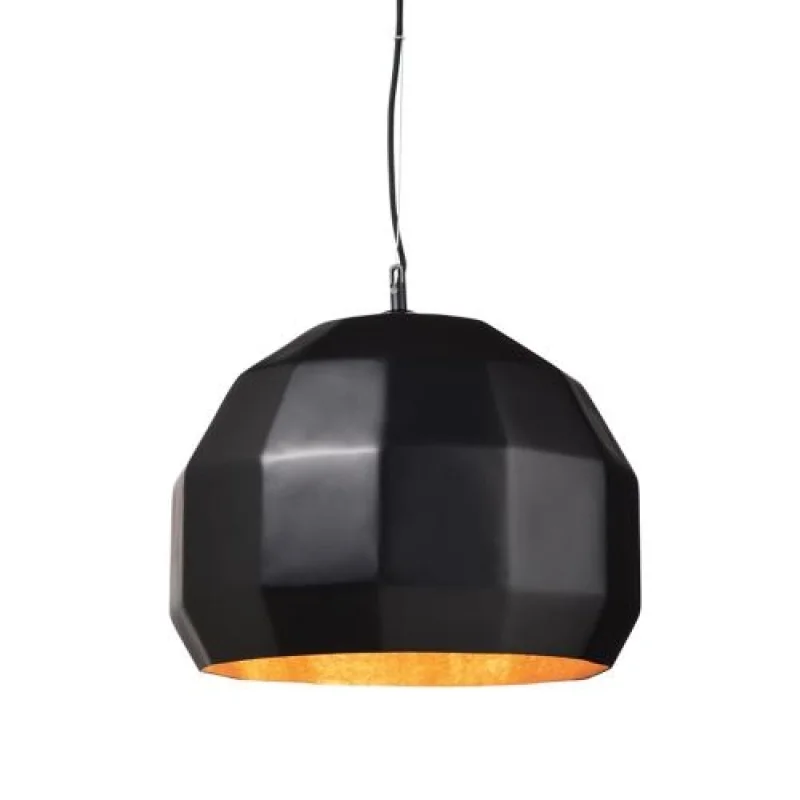 Пендели Polygon V35077BG – ACA Lighting пендел в черен, 1X40W