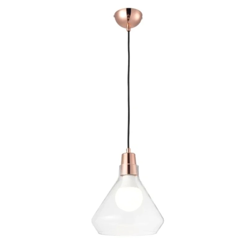 Pendant Lights Cielos V36035RG – ACA Lighting pendant in polished copper, 1X40W