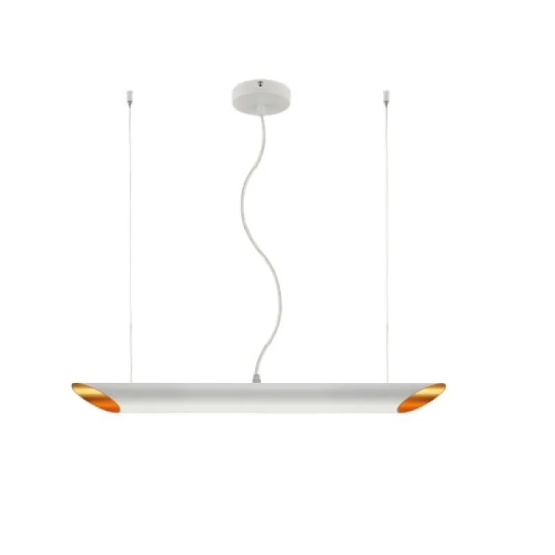 Pendant Lights Titan V362952PWG – ACA Lighting pendant in white, 2X50W