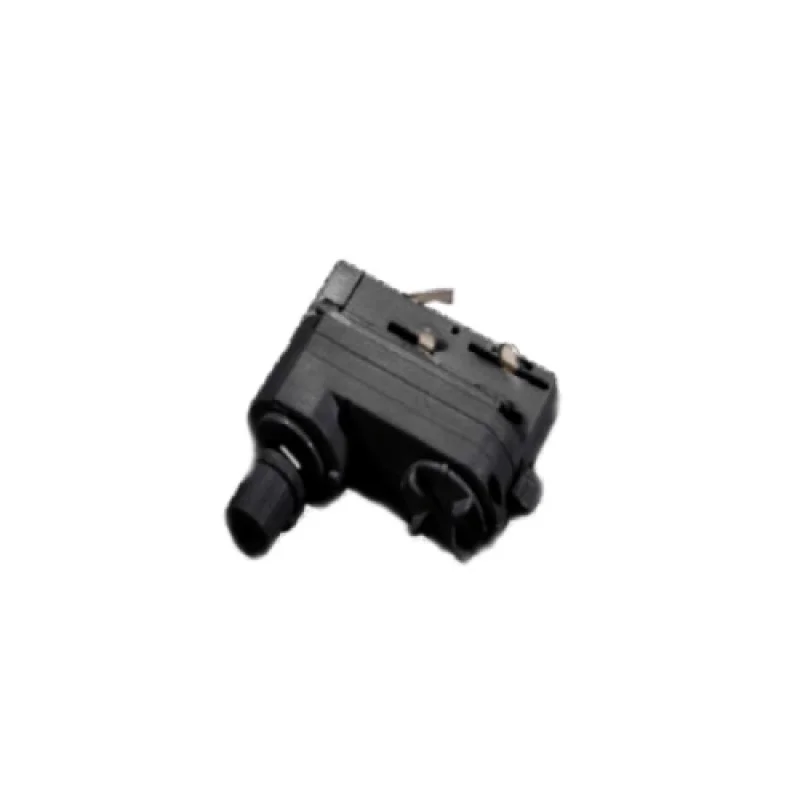 Свързващ елемент Adaptor BLA 4WADB – ACA Lighting адаптор за трифазна шина в черен, IP20
