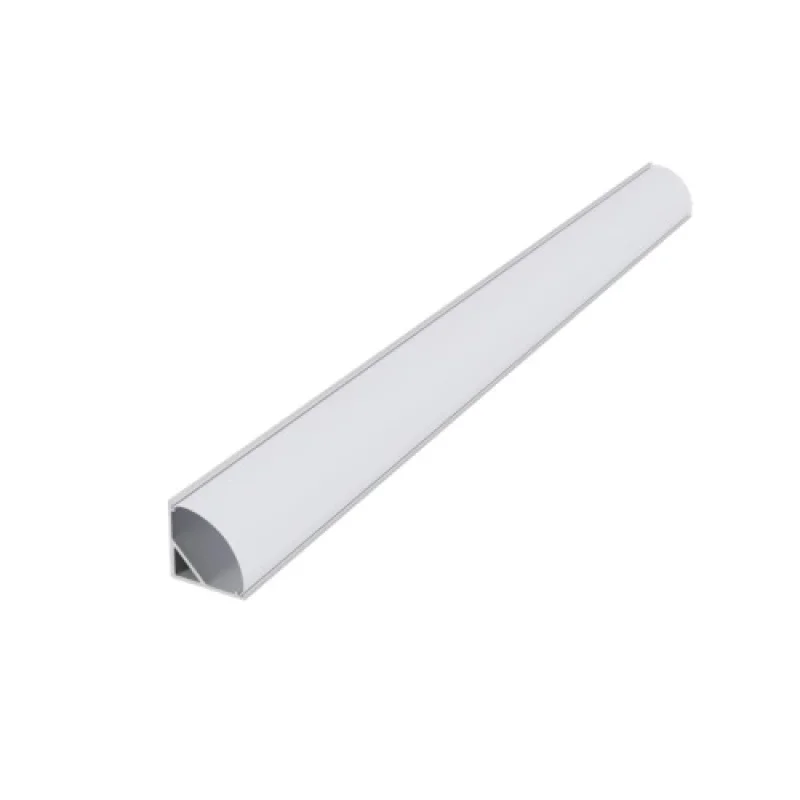 Pendant Lights Aluminium corner profile for outdoor mounting for LED strip AC P161U100MW – ACA Lighting pendant in white