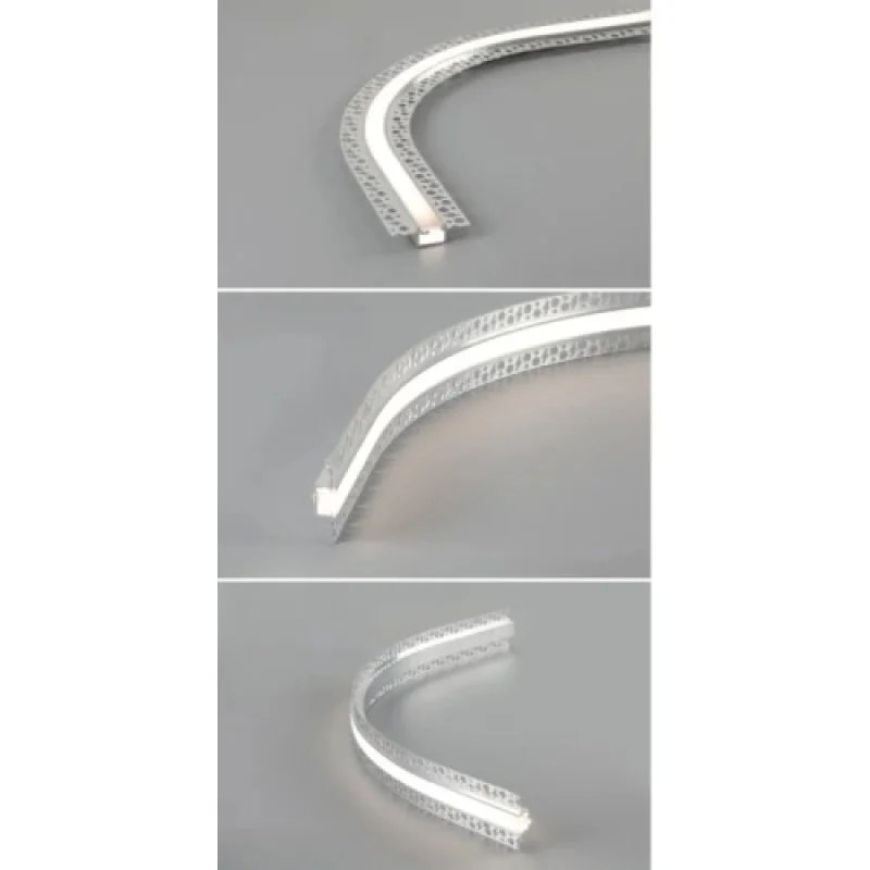 Aluminium flexible profile for recessed mounting for LED strip ACA L P135FL – ACA Lighting pendant in aluminium