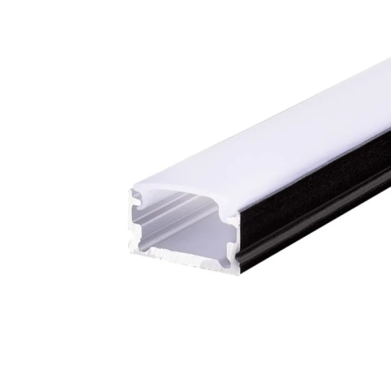 LED Strips ACA Lighting P151BU – aluminium profile for outdoor mounting for LED strip in black
