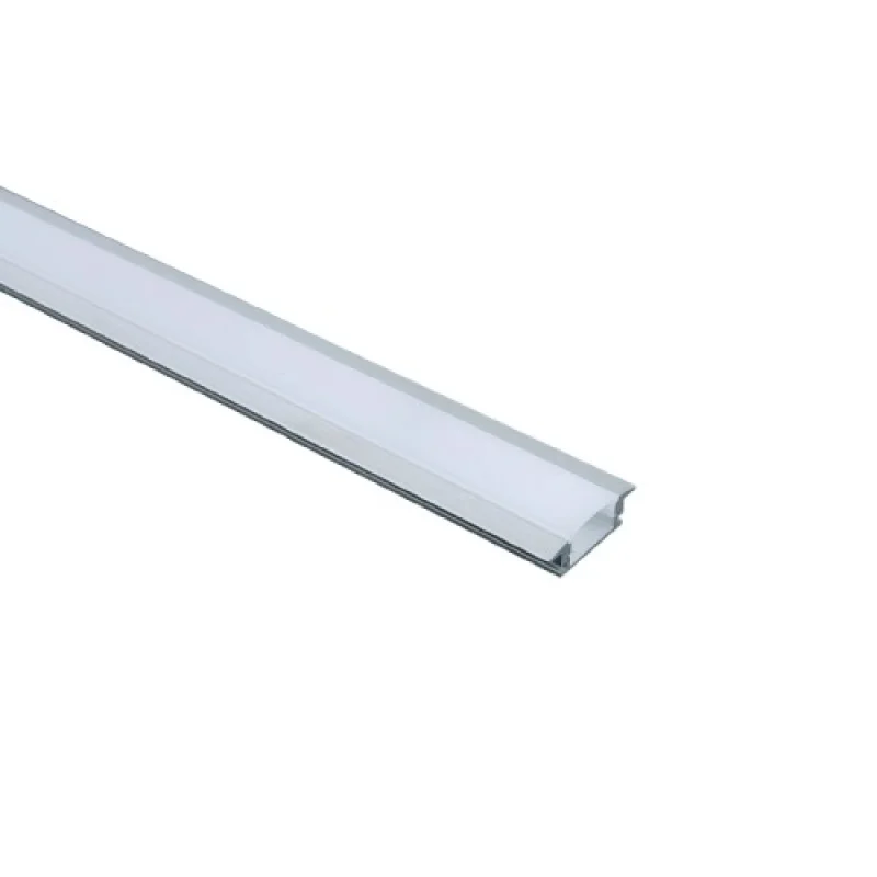 LED Strips ACA Lighting P108U – aluminium profile for recessed mounting for LED strip in aluminium
