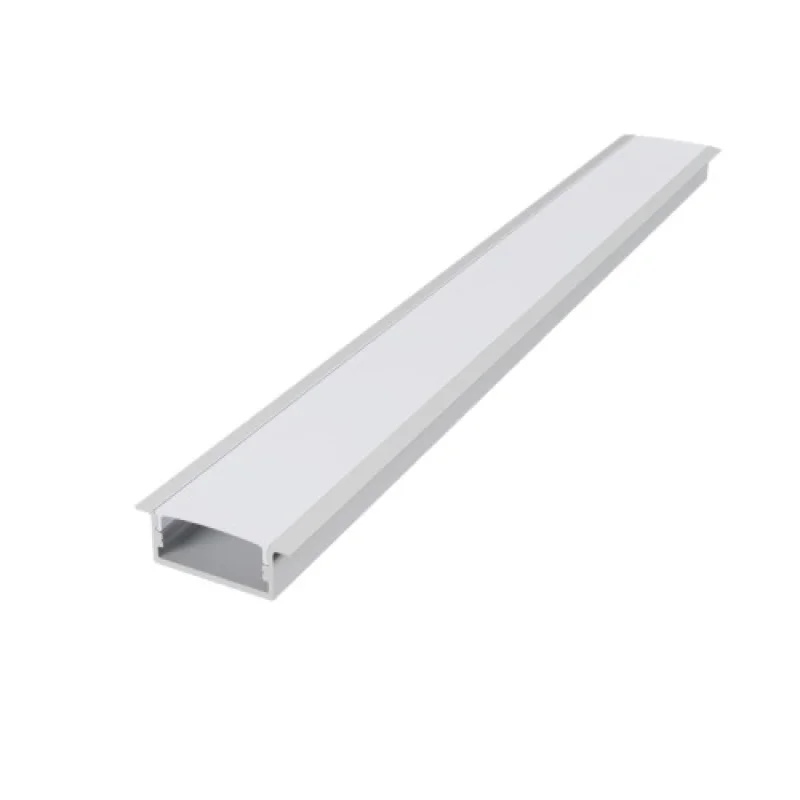 LED Strips ACA Lighting P119UW – aluminium profile for recessed mounting for LED strip