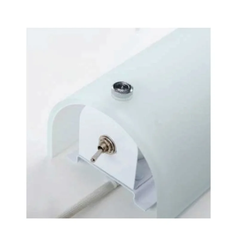 Man 1 x E14 DL112B – ACA Lighting wall light in white, 1X10W