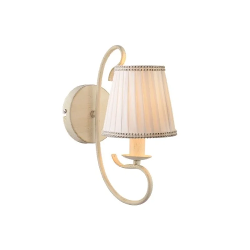 Wall Lights Dijon DL7611C – ACA Lighting wall light in antique white, 1X40W