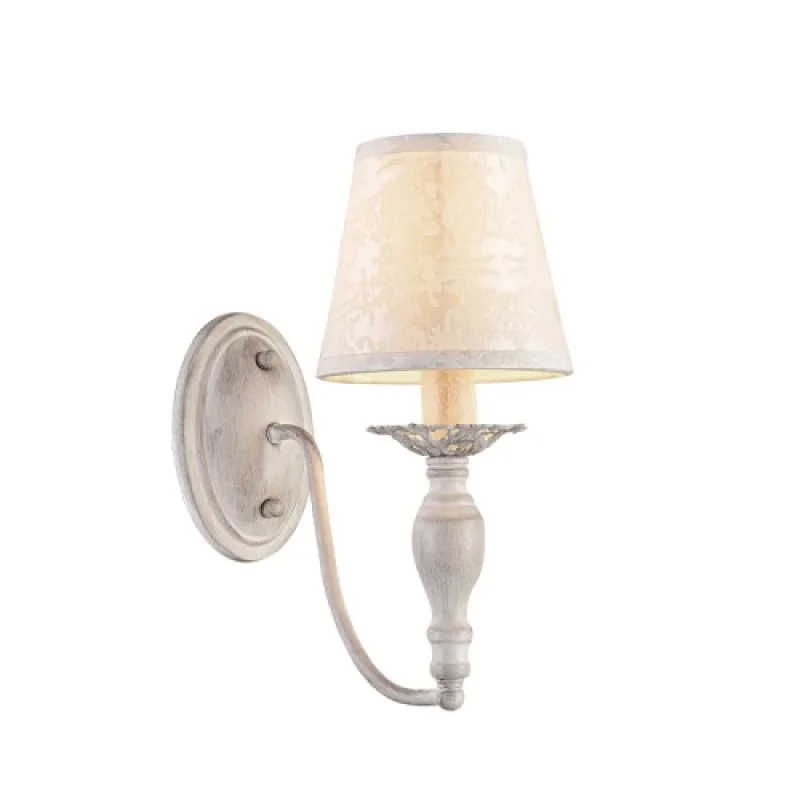Wall Lights Karpathia DL9501WWB – ACA Lighting wall light in antique white, 1X40W