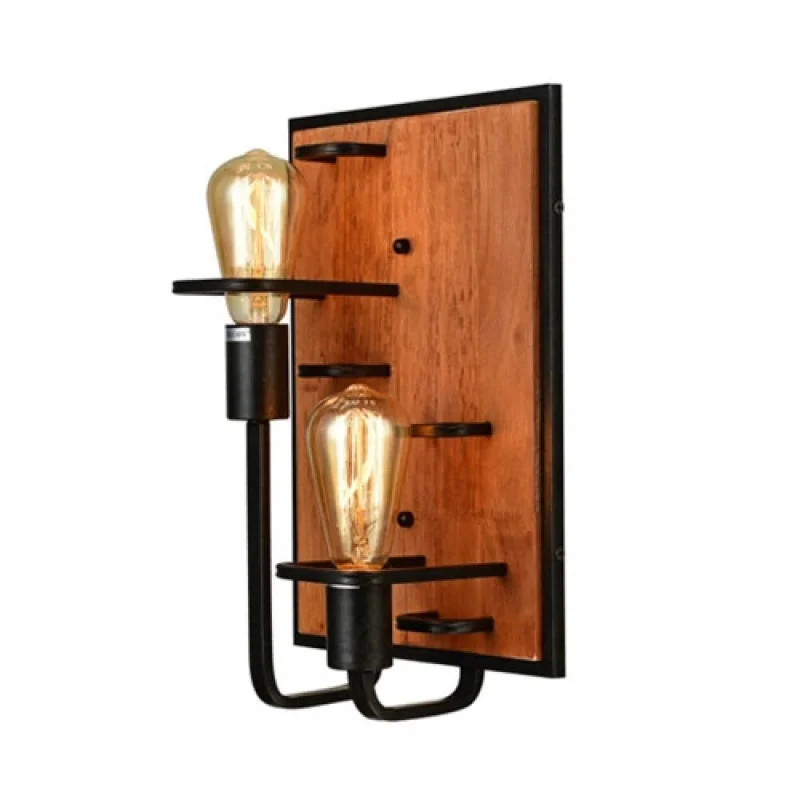 Стенно осветление (аплици) Tesla EG842W36B – ACA Lighting аплик в черен, 2X40W