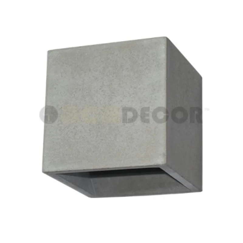 Стенно осветление (аплици) Cement GC85141W – ACA Lighting аплик в сив, 1X40W