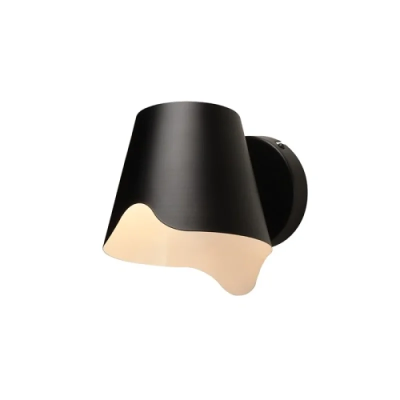Стенно осветление (аплици) Monet HM481W21BK – ACA Lighting аплик в черен, 1X40W