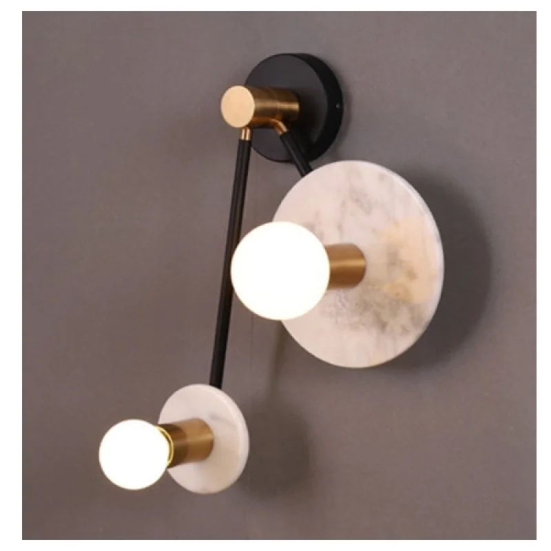 Clock OD742W74WM – ACA Lighting аплик в черен, 2X40W
