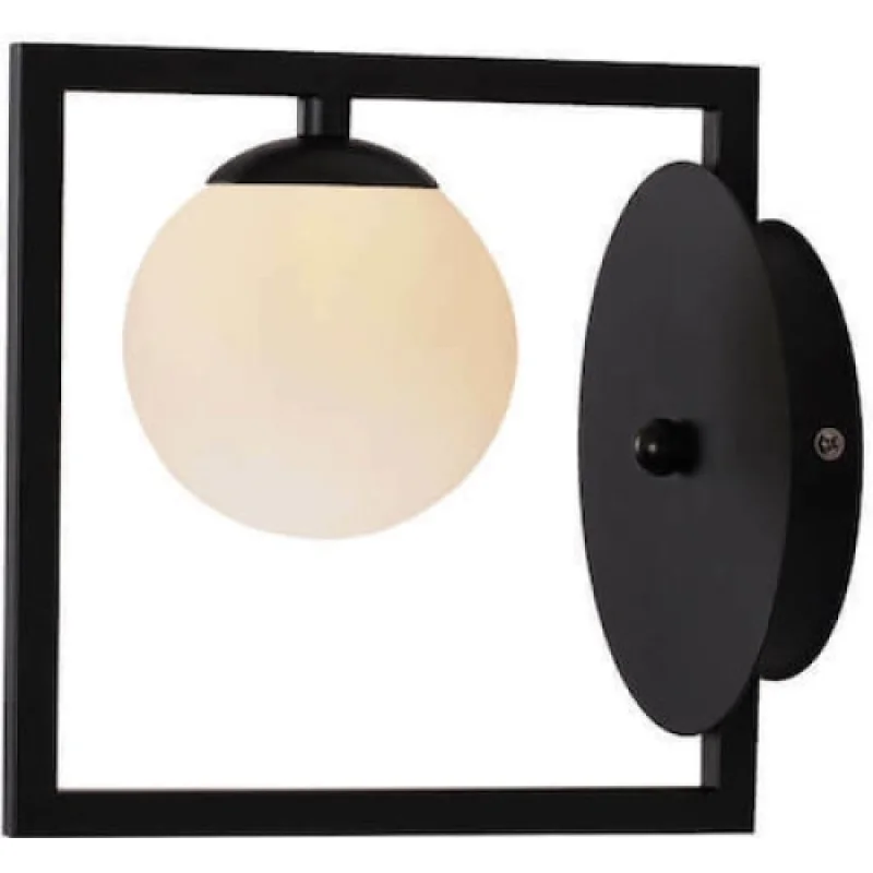Wall Lights Quadro OD91221W – ACA Lighting wall light in black