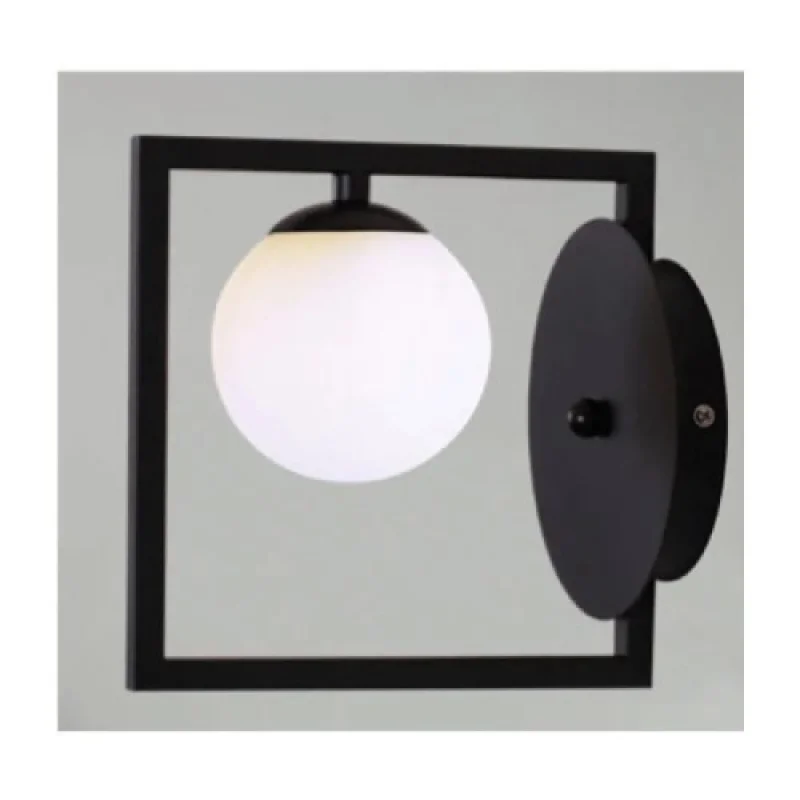 Quadro OD91221W – ACA Lighting wall light in black