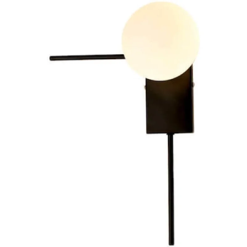 Wall Lights Cyclops OD94581WSB – ACA Lighting wall light in black, 1X7W