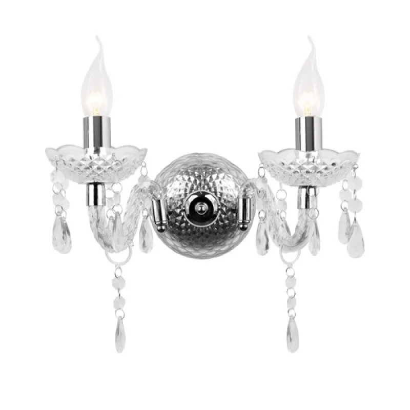 Wall Lights Pegasus SF63992WC – ACA Lighting wall light, 2X40W