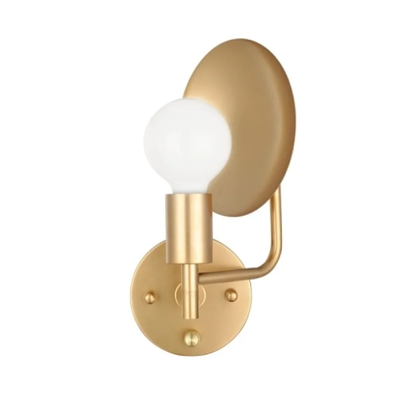 Wall Lights Gemini V362981W – ACA Lighting wall light in matt brass, 1X60W