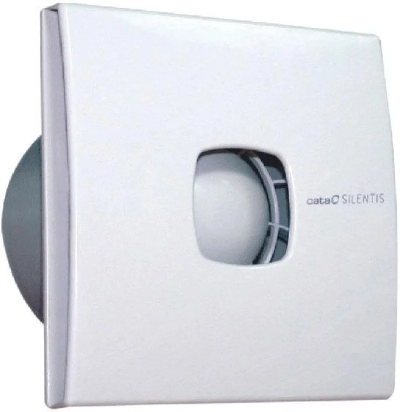 Bathroom Fans CATA SILENTIS10 – bathroom fan in white, Ø100 mm, 98 m³/ч, 15W, 37 dB