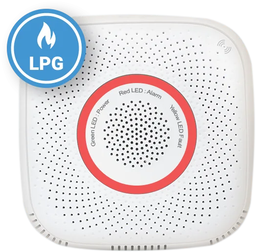 Shelly Датчик за газ LPG за контакт бял Shelly GAS