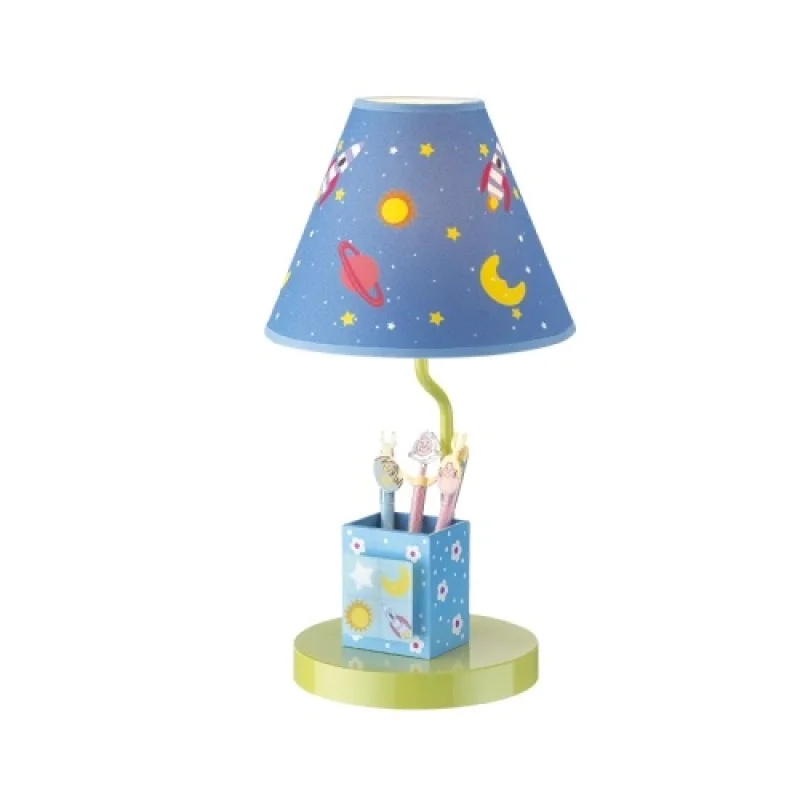 Table Lamps Paignio MT120181 – ACA Lighting table lamp in blue, 1X40W